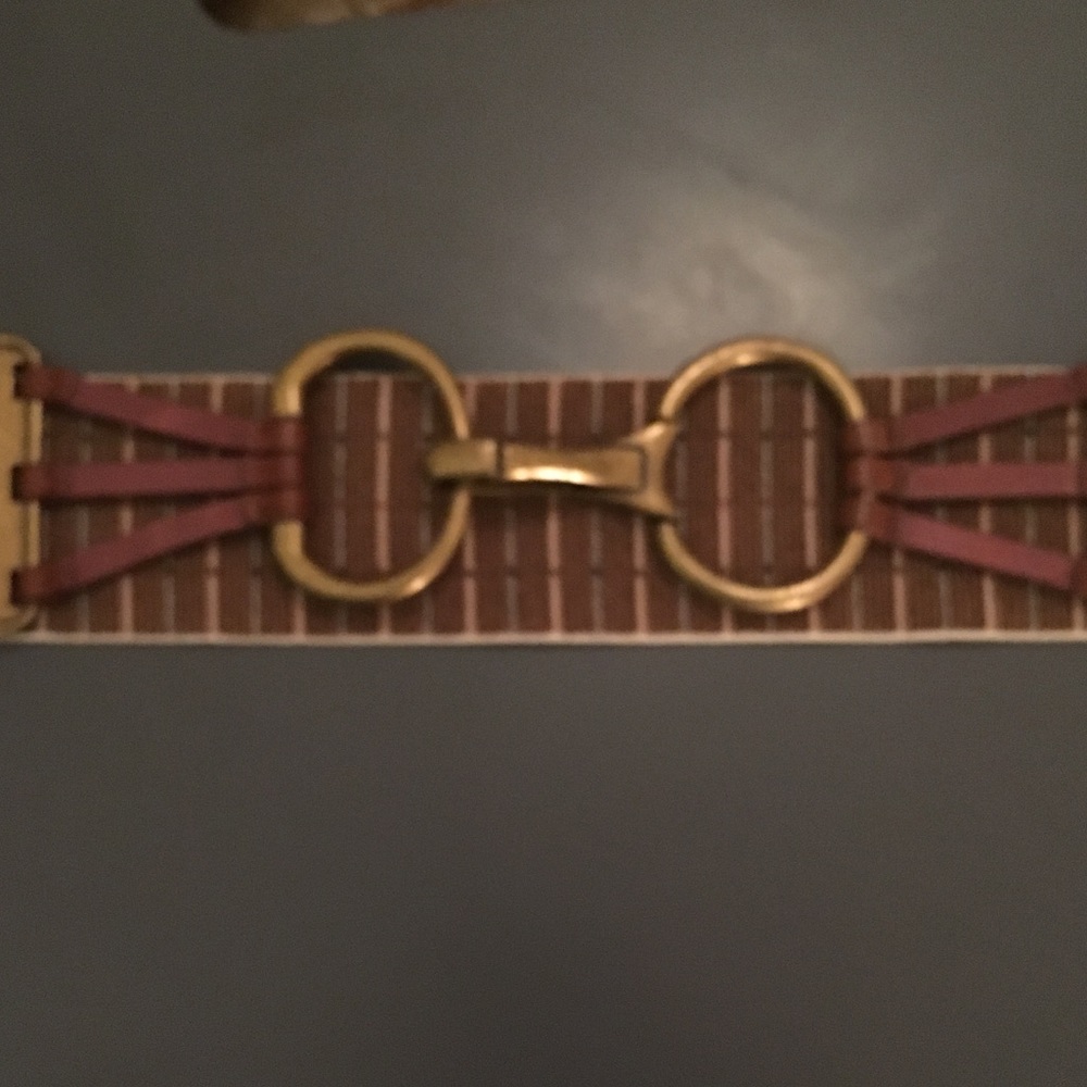 Anthropologie reversible belt sz M